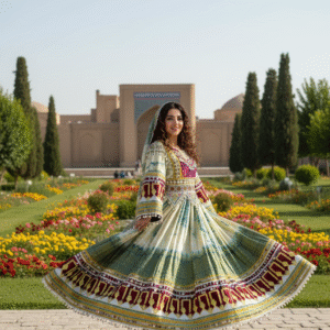 Gande Afghani: Where Kabul’s Elegance, Herat’s Artistry, and Kandahar’s Spirit Dance in Every Thread