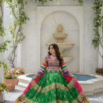 Evergreen Majesty: Handwoven Gand Afghani