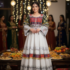 Gande Afghani – Bridal Elegance Woven in Tradition and Resilience