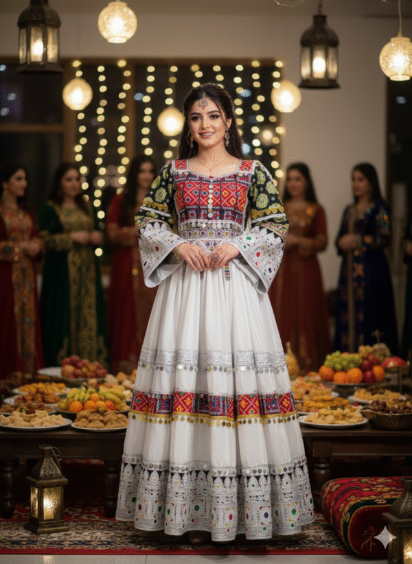 Gande Afghani – Bridal Elegance Woven in Tradition and Resilience