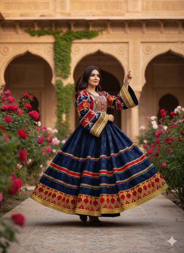 Handcrafted Special Afghani Gand – Unique Design for Women