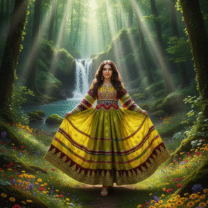 Gande Afghani – Traditional Afghan Elegance