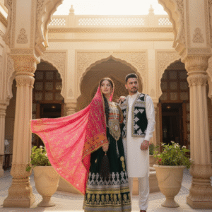Artisan’s Touch: Gand Afghani with Beautiful Shal