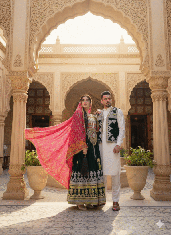 Artisan’s Touch: Gand Afghani with Beautiful Shal