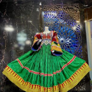 Evergreen Charm: Authentic Gand Afghani Cloth